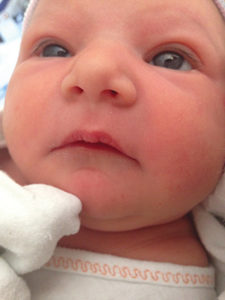 Ciara Marie Cascio was born on Palm Sunday, weighing 8 pounds, 6 ounces. (Submitted photo courtesy the Cascio family)